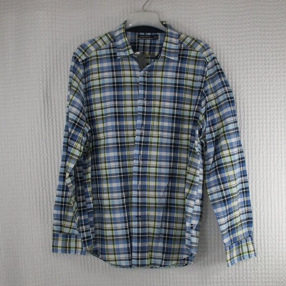 NAUTICA Long Sleeve Button Down Shirt Size Large - Picture 1 of 7